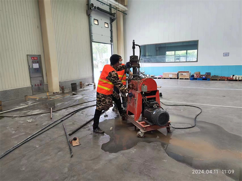 巴彦淖尔厂房地面下沉塌陷注浆加固施工